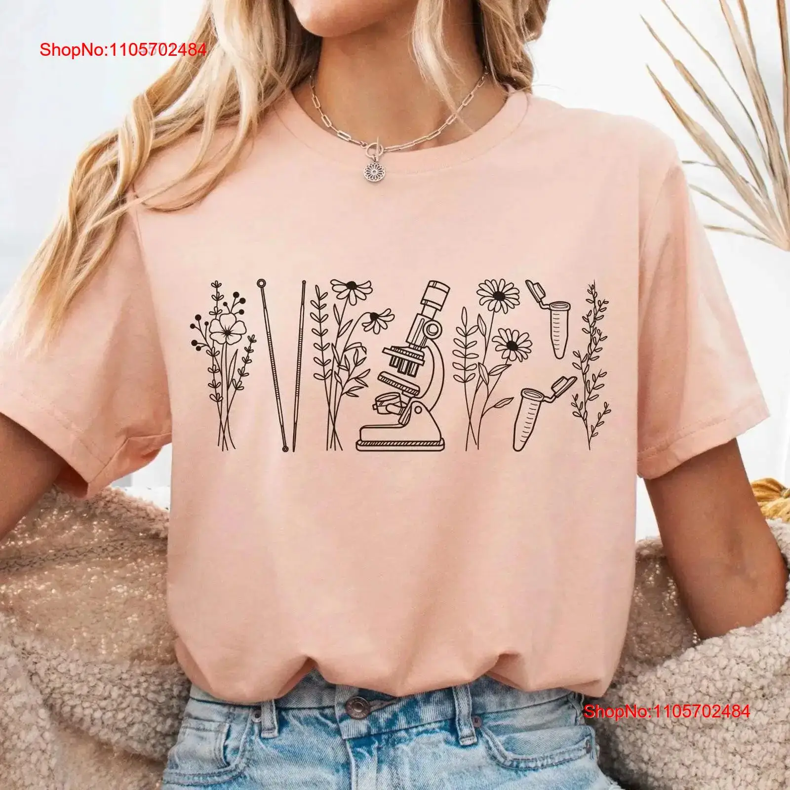 Microbiology T Shirt Biology T - Medical Lab Microbiology recension och pris